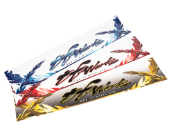 TF-Works Shodo Series Windshield Banners - White