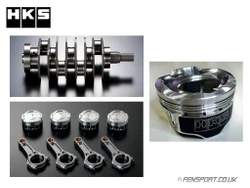  HKS 13-20 Subaru BRZ FA20 2.1L Low-Comp Step 2 Full Kit (Forged Pistons, I-Beam Con Rod, Crankshaft)