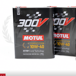 Motul 300V 10W40 Oil Change Package - 6 Liters W/ Filter 
