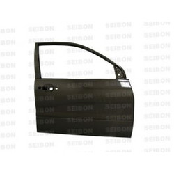 Seibon OEM-style carbon fiber doors for 2003-2007 Mitsubishi Lancer EVO (FRONT) *OFF ROAD USE ONLY!