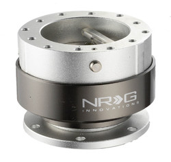 NRG Quick Release Gen 2.0 - Silver Body w/ Titanium Chrome Ring