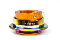 NRG Quick Release Kit Gen 2.8 (Rose Gold Body w/ Diamond Cut Neochrome Ring)