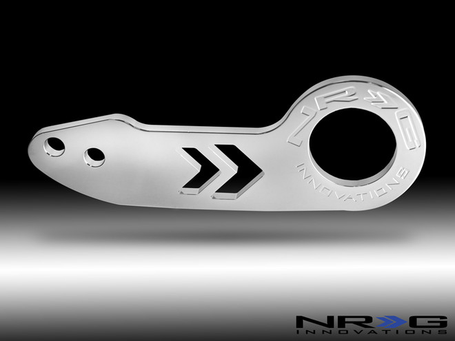 NRG Tow Hook- Rear- Chrome