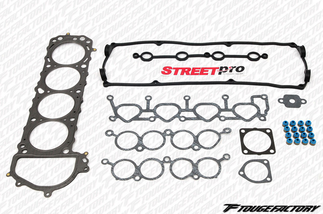 KTマスコト Cometic StreetPro 90mm KA24 Top End Gasket Kit