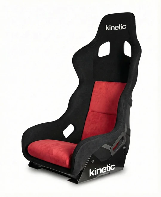 Kinetic Apex XL - Alcantara Pad Kit Red Suede 