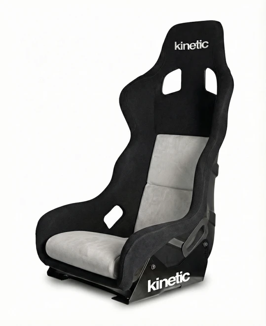 Kinetic Apex XL - Alcantara Pad Kit Cloud Grey Suede 