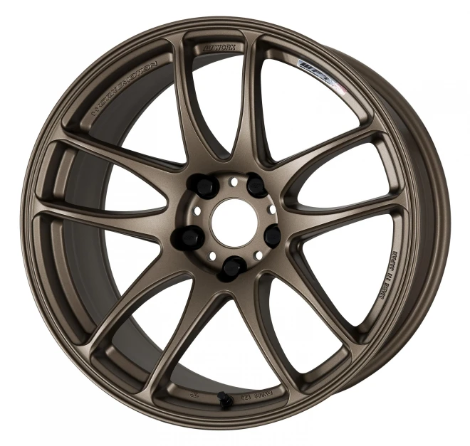 WORK Emotion CR Kiwami 18x8.5 +38 5x100 Matte Bronze (Full Set)