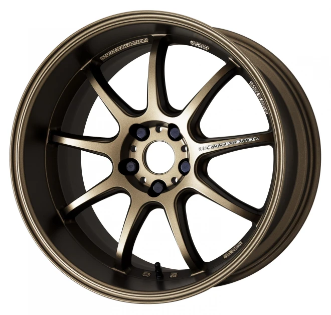 WORK Emotion D9R 19x10.5 +23 5x114.3 Matte Bronze (Full Set)