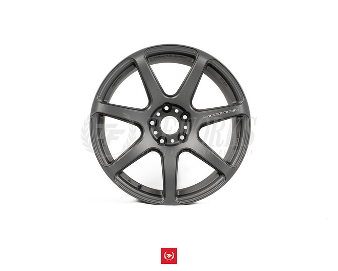 WORK Emotion T7R 19x10.5 +22 5x120 Matte Black (Pair)