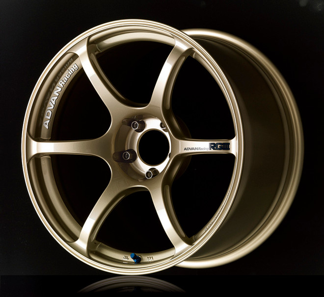 Advan RGIII - Racing Gold Metallic & Racing Gloss Black - 5x112.0 - 66.5mm Bore - 19x8.5 +45 (Euro Sizing)
