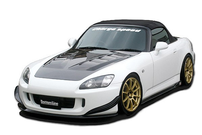 Charge Speed Bottom Line Front Lip: FRP - Honda S2000 AP2