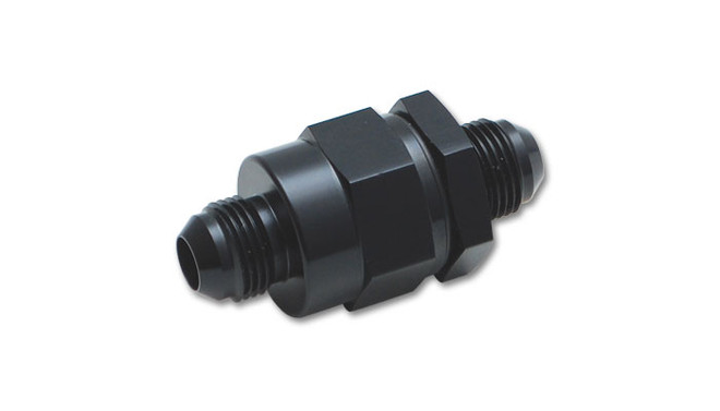 Vibrant Check Valve w/ Integrated -8/-10AN Male Flare Fittings