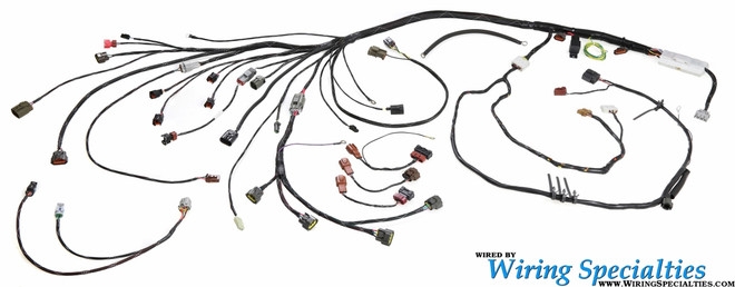 Wiring Specialties Pro Series Tucked Harness - Nissan S13 SR20DET