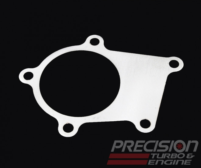 Precision Turbo and Engine 5 Bolt Turbine Discharge Flange (Stainless Steel)