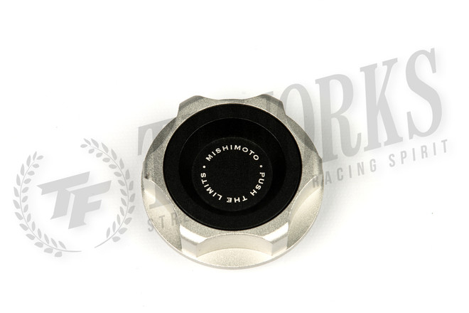 Mishimoto Black Oil Filler Cap - Acura Integra, NSX, Honda Accord, Civic, CRX, S2000