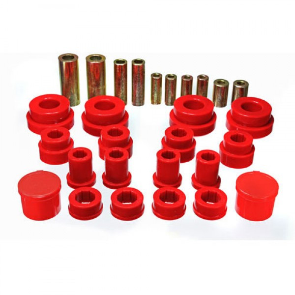 Energy Red Front Control Arm Bushings - 03-07 Infiniti G35, 03-09 Nissan 350Z