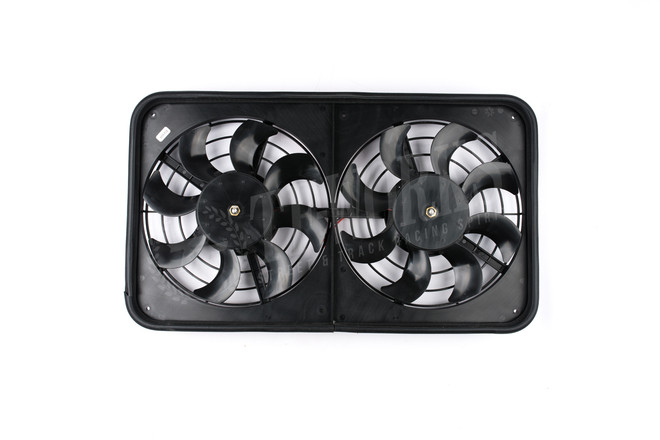 Flex-a-Lite Dual 12 1/8 inch Lo-Profile Fans 