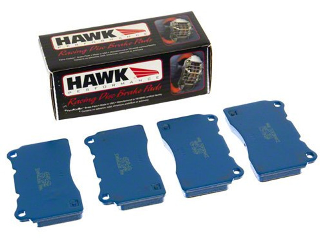 Hawk Blue 2012 Rear Racing Brake Pads - Evo 8 9