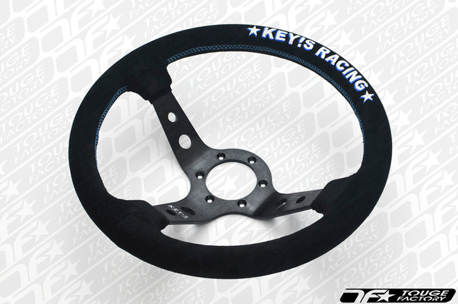 KEY'S RACING Deep Type Steering Wheel (330mm/Suede)