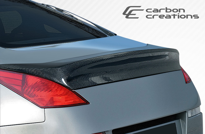 2003-2008 Nissan 350Z Z33 2DR Coupe Carbon Creations I-Spec Wing Trunk Lid Spoiler - 1 Piece