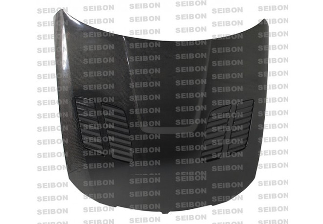 Seibon GT-R-Style Carbon Fiber Hood - 06-08 BMW 3-Series E90 Sedan