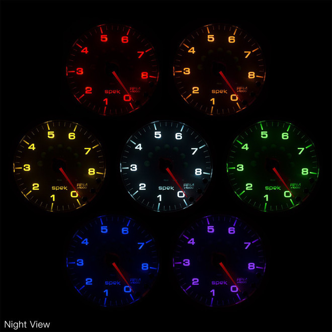 AutoMeter Spek-Pro Black - Fuel Level 52mm