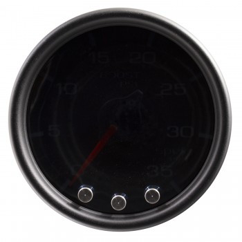 AutoMeter Spek-Pro Smoked - Boost/Turbo 52mm