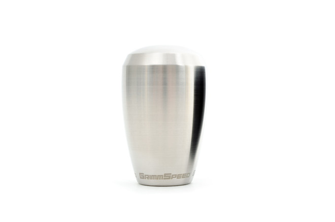 GRIMMSPEED SHIFT KNOB STAINLESS STEEL - SUBARU