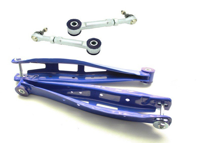 SuperPro Rear Lower Adjustable Control Arm & Toe Arm Kit - 12-15 Scion FRS / Subaru BRZ, 08-15 WRX/STI