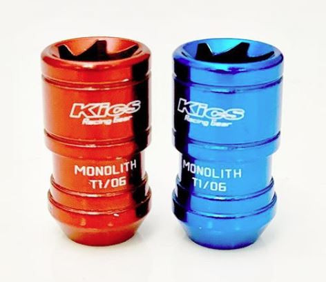 Project Kics 14x1.5 Neochrome T1/07 Monolith Lug Nuts - 20 Pcs main image 1