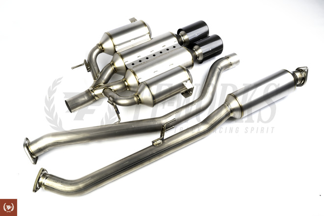 Fujitsubo Authorized RM Titanium Exhaust - Honda Civic Type R FK8 CTR