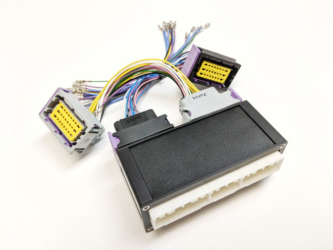 ECUMaster Gen 2 91-92 Toyota MR2 3SGTE PNP Adapter for EMU Black