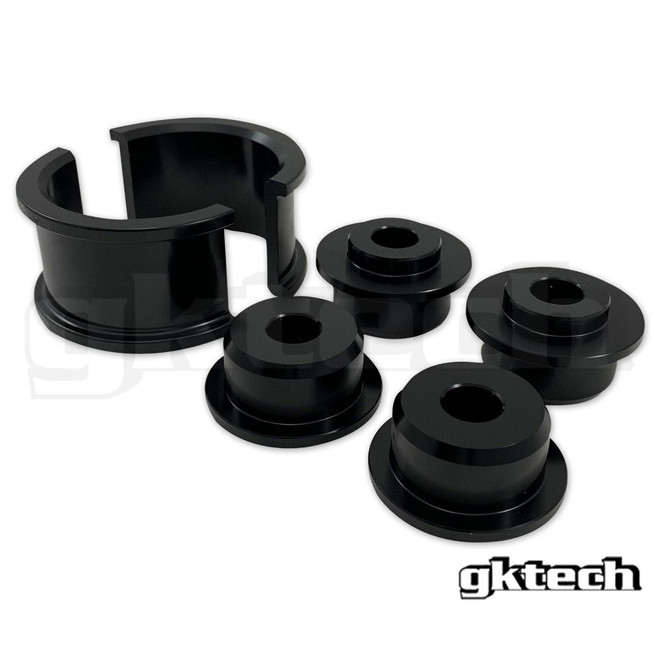 GKTECH - 350Z/G35 Solid Aluminum Steering Rack Bushings