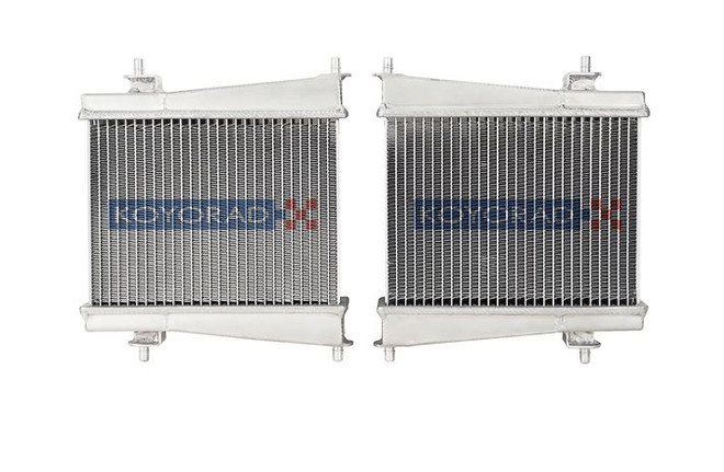 Koyo Aluminum Remote Radiators - 2020+ A90 Toyota Supra 