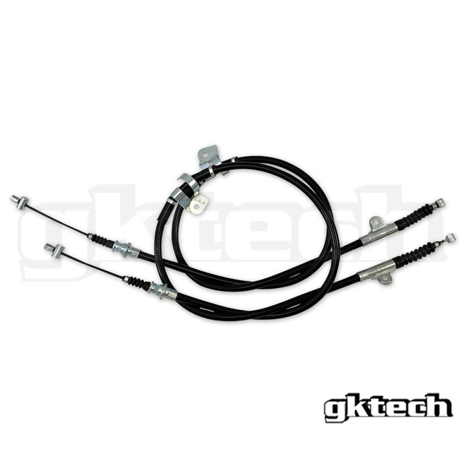 GKtech S13 240SX E-brake Cables (Pair)
