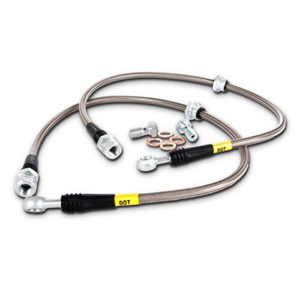 StopTech Stainless Steel Braided Brake Lines - 300ZX Z32 Front