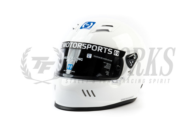 HJC Motorsports H10 Helmet - White SA2020