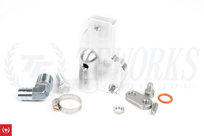 TracTuff RBC/RBB Honda K24A/K20Z3 Water Bypass Adapter with 1/8 npt