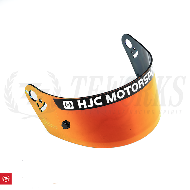 HJC Motorsports AR-10 III  / H10 / H70 Helmet Visor - Fire Red Iridium