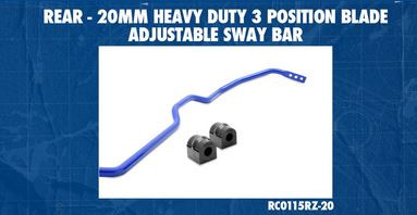 Super Pro - Tesla Model 3 20mm Heavy Duty Adjustable Rear Swaybar