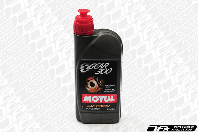 Motul Gear 300 75W90 Synthetic Transmission Fluid - 1 Liter