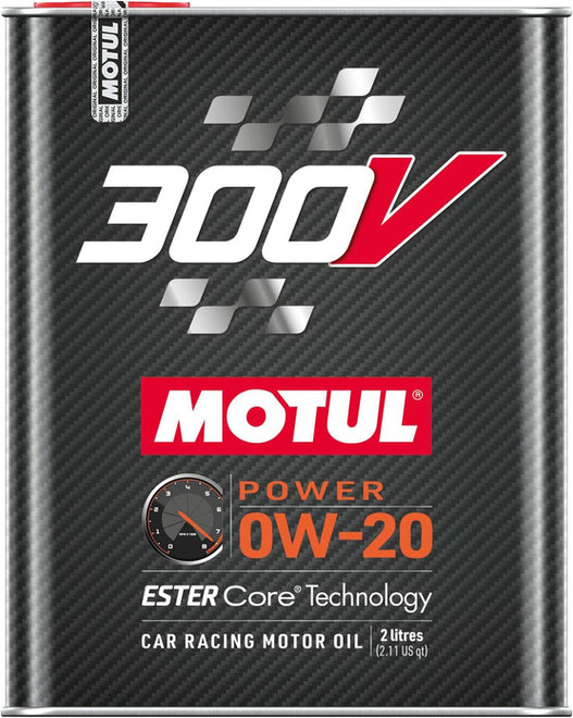 Motul 300V Power Racing Synthetic 5W30 Engine Oil - 2 Liter 104241