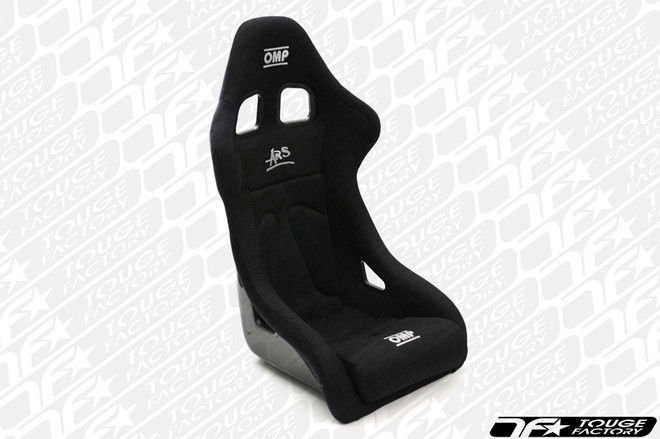 OMP ARS Fiberglass Racing Bucket Seat - Black