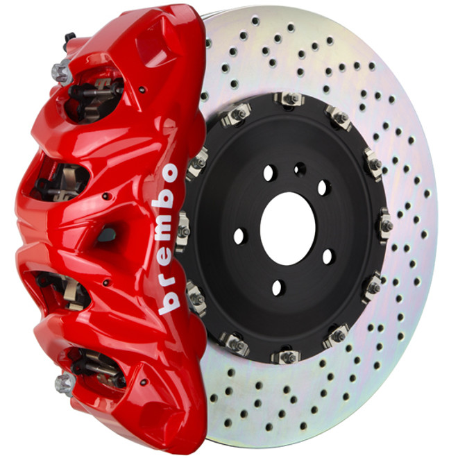 Brembo BBK GT System 8 PISTON - Model X Front (With Single Rear Caliper) (Excluding Plaid) 16-18' MY 