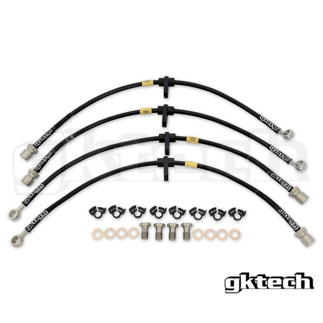 GKtech FR-S / GR86 / BRZ Braided Brake Lines