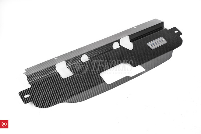 LeaskSpec Carbon Fiber Upper Radiator Cooling Panel - R32 GTR