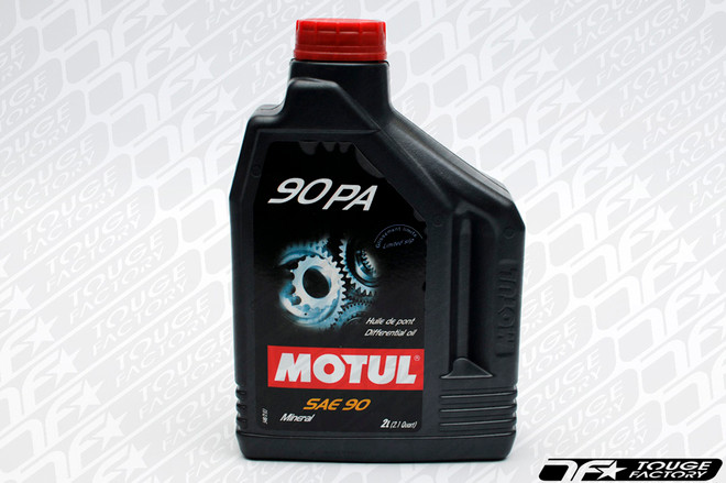 Motul 90 PA Gear & LSD Limited Slip Differential Oil GL5 - 2 Liter (Kaaz /  Tomei / OS Giken / Nismo)