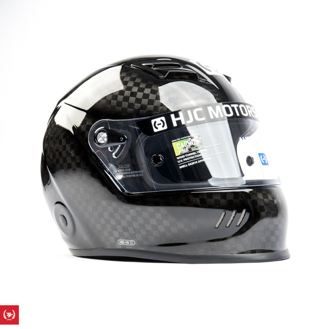 TF TAX SALE - HJC Motorsports HX-10 III Carbon Fiber Helmet