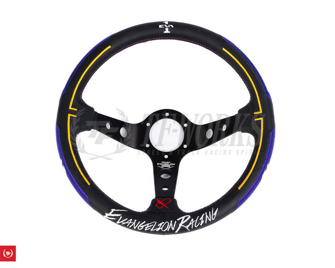 Vertex x Evangelion Racing Collaboration Steering Wheel - Touge