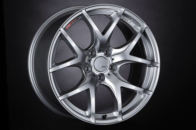 SSR WHEELS GTV03 19インチホイール2本セット SSR Wheels GTV03 (Glare Silver / Flat Black) - Touge Factory